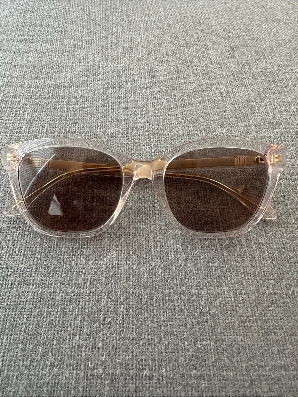 Gucci Transparent-Pink Sunglasses